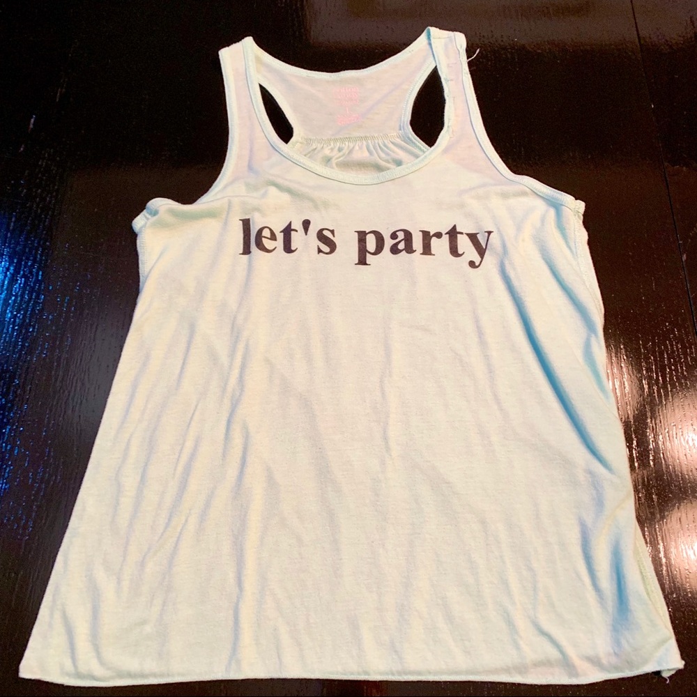 Teal Tank Top